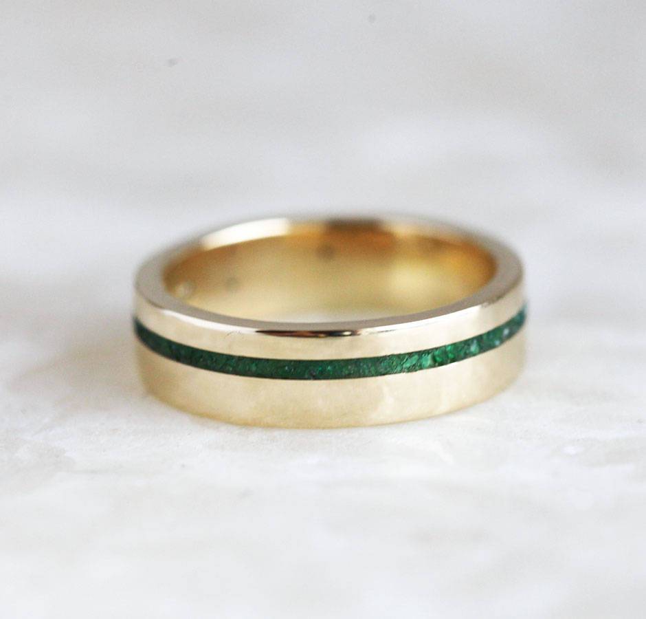 Anello in ametista da uomo - Italia
